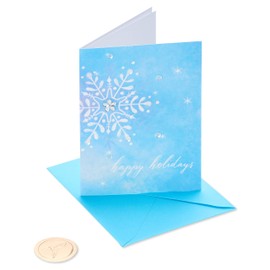 Papyrus Holiday Card (Snowflake)