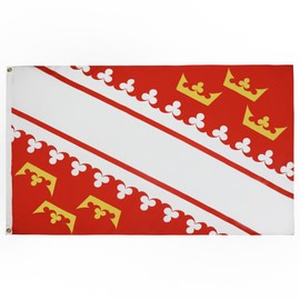 AZ FLAG Flagge ELSASS 150x90cm - Alsace Fahne 90 x 150 cm - flaggen Top Qualität
