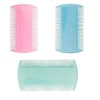 Generic Lice Combs, Double Sided, 3 Pieces, Nit Combs, Remove