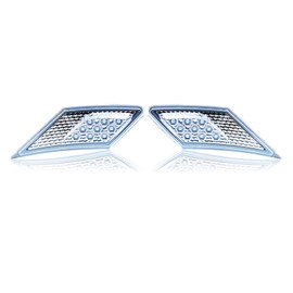 MFC PRO Clear Lens Amber LED Front Side Marker Light Kits for 2013-2016 Scion FR-S 2013-2020 Subaru BRZ 2017-2020 Toyota 86 (Clear Lens with Amber Light)