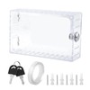 Thermostat Cover Box with Lock and Key, Thermostat Guard with