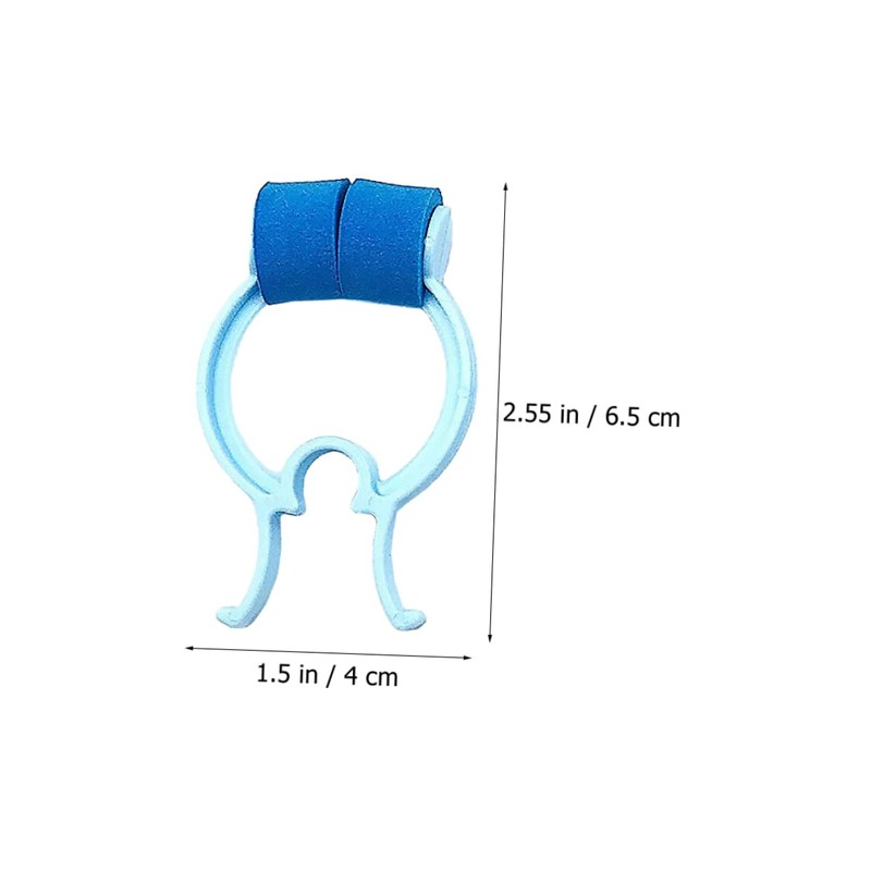 FOMIYES 4sets Nosebleed Stopper Clips Portable Nasal Nose Clips for