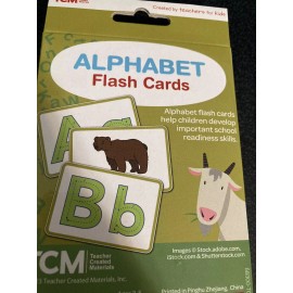 Bendon Alphabet Flash  Cards - Pack of 28 - Ages 3+- Bendon