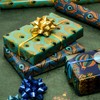 WRAPAHOLIC 30 Inch Peacock Christmas Wrapping Paper Roll - Jumbo