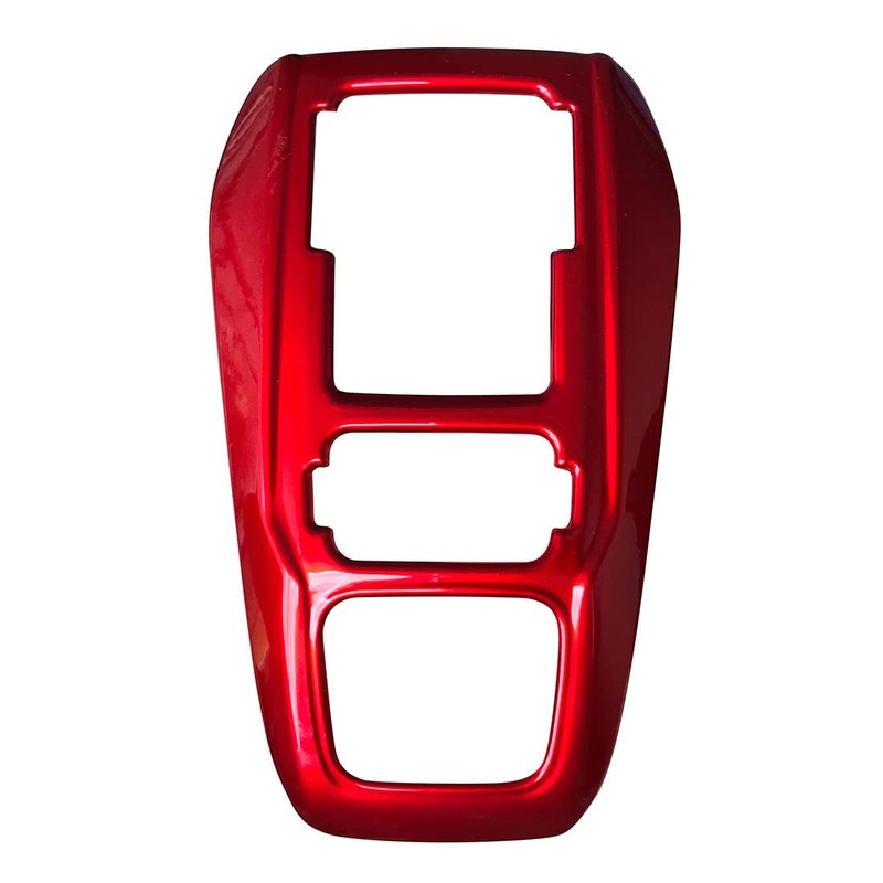 ruihe RED Car Gear Shift Knob Console Panel Trims Cover