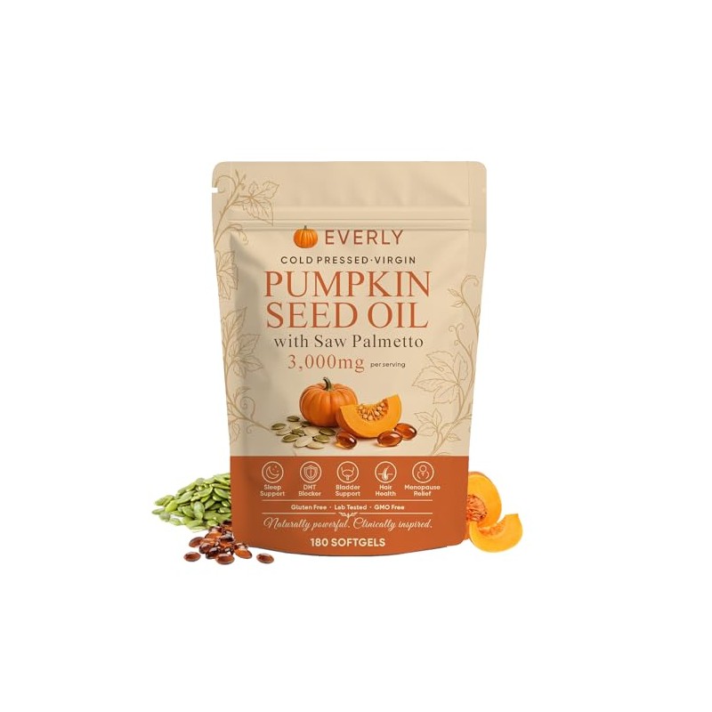 with Saw Palmetto, 180 SOFTGELS (1PCS)