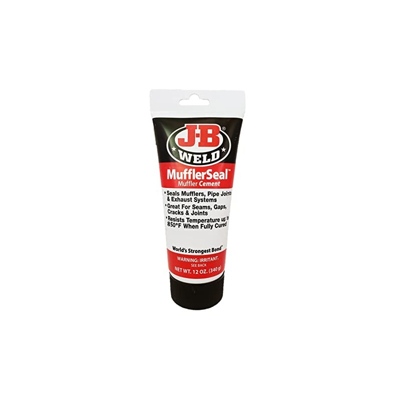 J-B Weld MufflerSeal Muffler Cement Plastic Tube 12 oz., Model