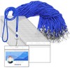 100Pcs Clear Plastic Horizontal Name Tag Badge ID Card Holders