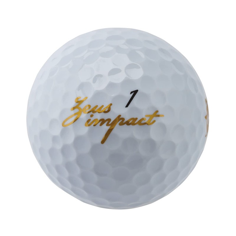 Kasco Zeus Impact 3 Golf Balls, White