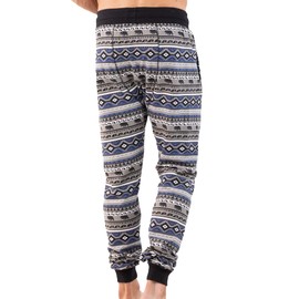 Lazy One Pajama Pants for Men, Cotton Long Johns for Men (Dead Tired, Small)