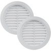 Vent Systems 4'' Inch - Pack of 2 - White