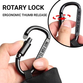 Men's Anti-Theft Keychain Wallet – Secure Purse Travel Essentials Cash & Coin Belt Pouch, Small Tactical EDC Organizer, Passport Holder