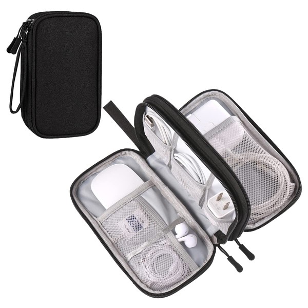 Bevegekos Tech Organizer Travel Case, Carrying Tech Kit for Electronics