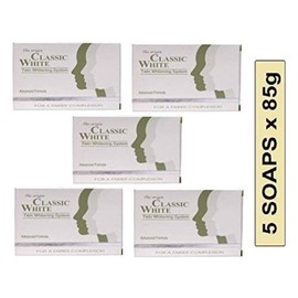 Classic White Skin Whitening Soap (pack Of 5X85gm)