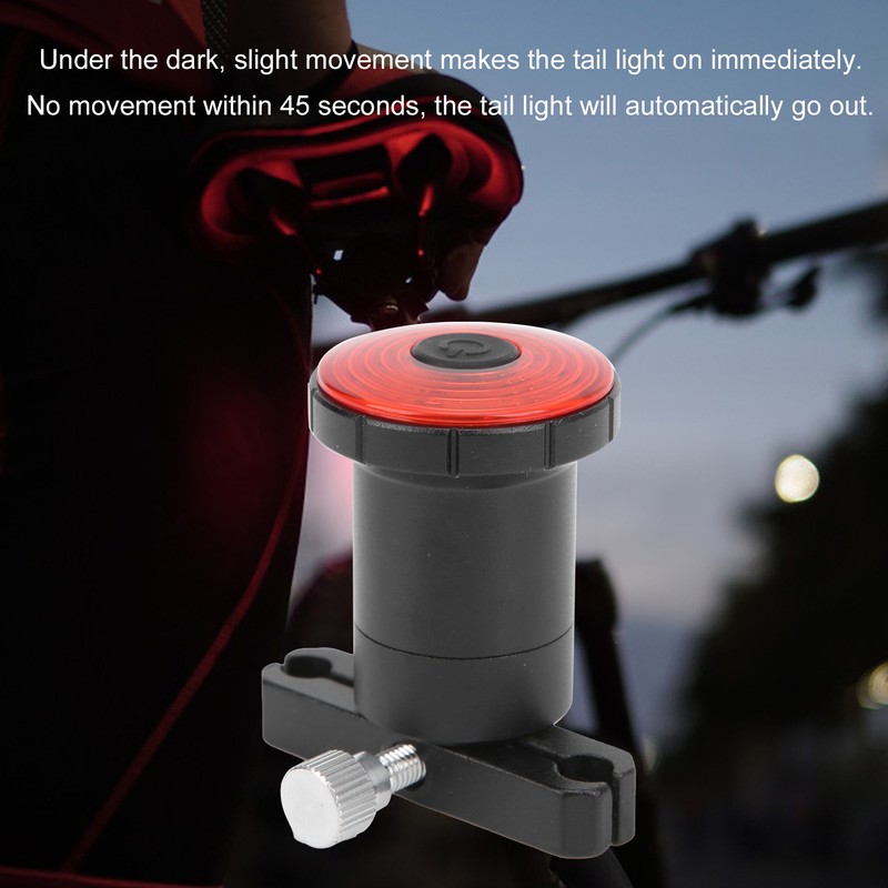 Bicycle Tail Light Automatic Sensing Lamp USB Charging Warning Waterproof