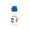 Bambini Superheroes 400ml Tritan Kids Water Bottle with Blue Flip