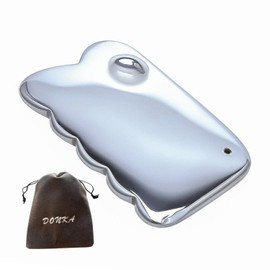 DONKA Terahertz Mineral Cassis Plate, Natural Stone, 99% Purity, Massage, Small Face, Strap (Saw Type)