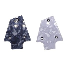 2Pcs 3 Holes Acrylic Guitar Truss Rod Cover For for Electric Guitar Ibanez RG Replacement Part Accessories