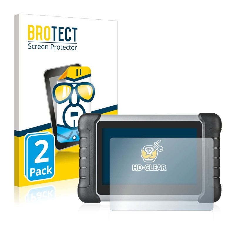 BROTECT Pack of 2 Screen Protectors Compatible with Autel MaxiCOM