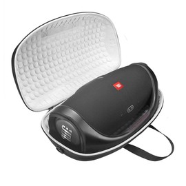 PISOSN Hard Carrying Case Compatible with JBL Boombox 3 / Boombox 3 Wi-Fi/Boombox 2 Portable Bluetooth Speaker, Portable Fashion Travel Case (Grey+Black)