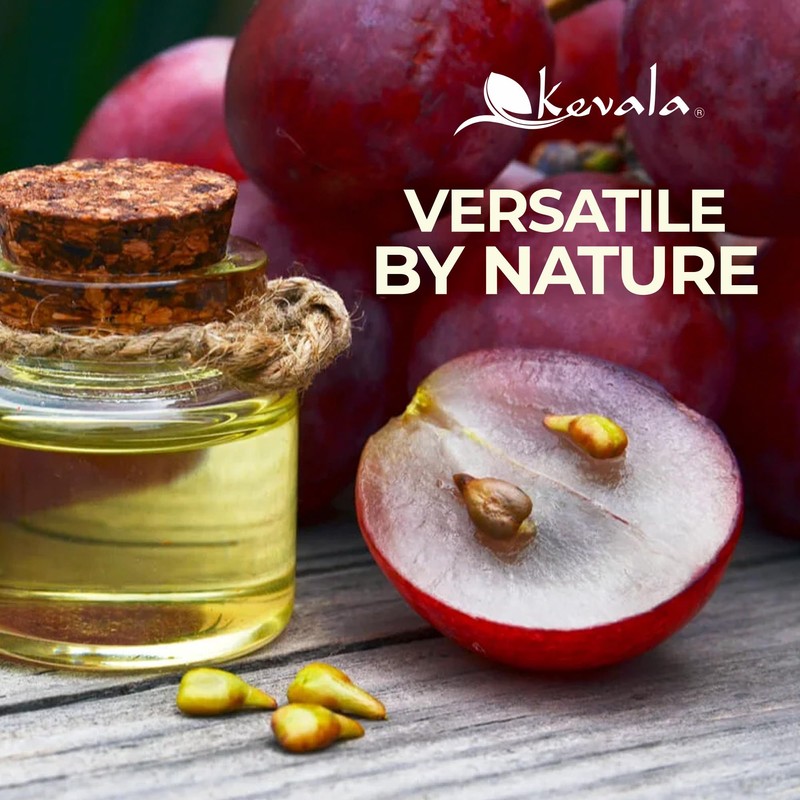 kevala Grapeseed Oil – Non-GMO Expeller Pressed Grape Seed Oil