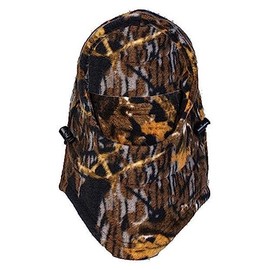 KOOYU Balaclava Ski Mask Thermal Cold Weather Full Face Mask Cover for Men Women Warmer Adjustable Camouflage Scarf Bandana