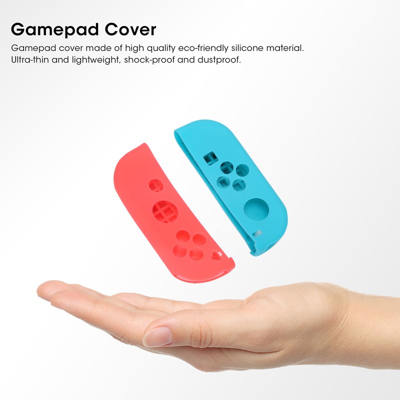 5 Sets Silicone Gamepad Cover Strong Protection Game Machine Accessory
