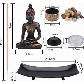 Zen Garden Incense Stick Holder, Miniature Zen Garden Incense Stick Holder