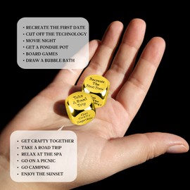 3 Years Anniversary Metal Date Night Dice,3rd Anniversary, 3 Years Anniversary Keychain Gifts,3rd Anniversary for Wife,3 Years Anniversary,3rd Years Anniversary for Him,3 Years Anniversary for Couple