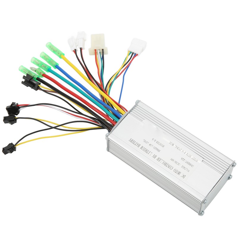 Electric Cycle Brushless Square Wave Controller with Lamp Wire for