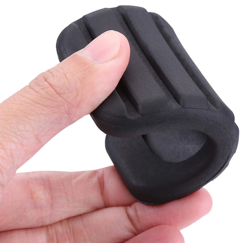 Qiilu Clutch Brake Pedal Rubber Pad Cover