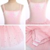 IWEMEK - Abito da Balletto per Bambina con Tutu, senza