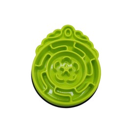 Slow Feeder Dog & Cat Bowl - Interactive Maze Puzzle Dish for Healthy Digestion, Anti-Gulping Food Grade Feeder(Green)