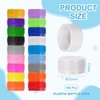 sourcing map 100pcs Plastic Bottle Caps, 30mm Bottle Screw Lid