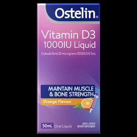 Ostelin Buy Ostelin Vitamin D3 1000IU Liquid 50ml Online