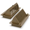 Floor Vent Cover 2 Pack, Heat Air Vent Deflectors for