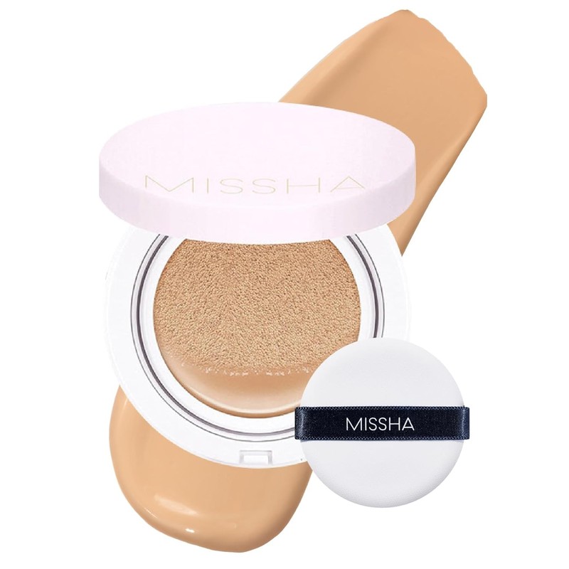 MISSHA Magic Cushion Foundation N.º 25 Beige cálido (para pieles
