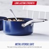 Blue Diamond Nonstick 2QT Saucepan with Lid, Non Toxic PFAS-Free