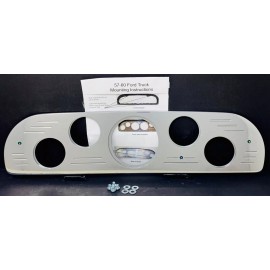 Dolphin Gauges 1957 1958 1959 1960  Ford Truck 5 Gauge Dash Panel Inset Billet Aluminum PC