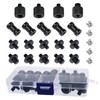 24 Pcs Camera Screw Adapter 1/4 to 1/4 and 1/4