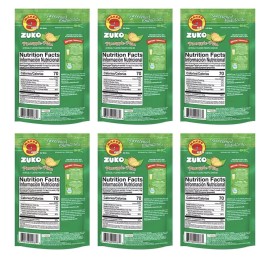 Zuko Pineapple Pina Flavored Drink Mix 14.1 Oz.   6 pck