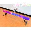 defulion 8 Ft Adjustable Gymnastic Balance Beam for Kids Children