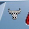FANMATS Chicago Bulls Premium Solid Metal Raised Auto Emblem, Shape