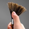 ANCLLO Premium espresso machine cleaning brush with natural boar bristles