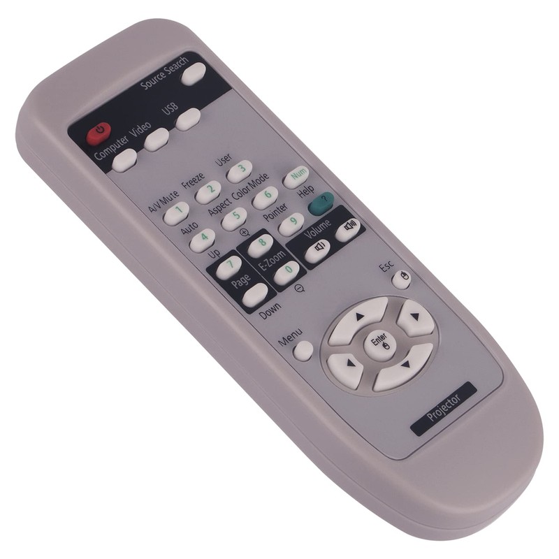 ALLIMITY 1515068 Remote Control Replacement for Epson Projector EB-W10 EBS7
