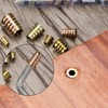 Gaomoeny Pack of 130 Threaded Insert, Wood Screw-In Nut Set,