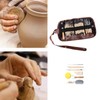 30Pcs Sculpting Tool Pottery Clay Double Ended Wooden Handle Ceramic