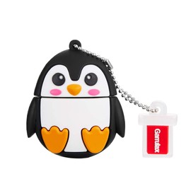 GARRULAX USB Flash Drive, 8GB / 16GB / 32GB USB2.0 Cute Animal USB Memory Stick Date Storage Pendrive Thumb Drives for Kids Children Collegue Student(64GB, Penguin)