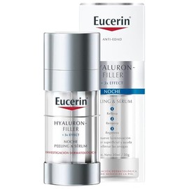 Eucerin Sérum Efecto Peeling Noche Ácido Hialurónico, Hyaluron Filler, 30 Ml