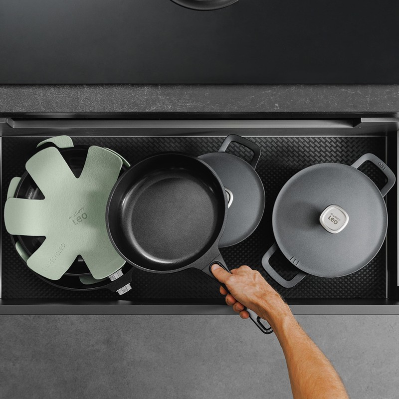 Berghoff Balance 3Pc Felt Pan Protector Set 15"x 15", Heat-Resistant